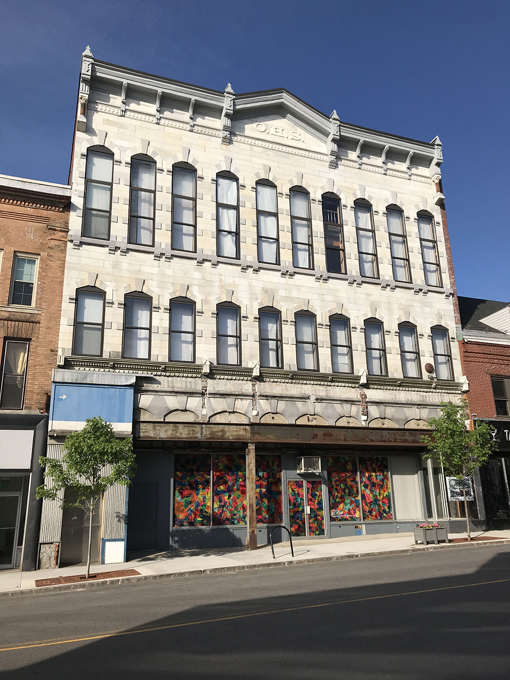 Marble Block Facade Tall